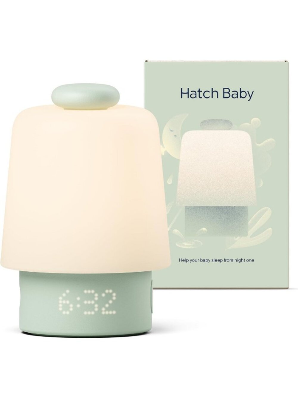 Mint Sound Machine & Night Light for Baby - Soothing Sleep Routine Builder - Picture 1 of 7